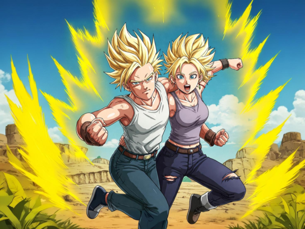 Personalized Saiyan Portrait - Image 3