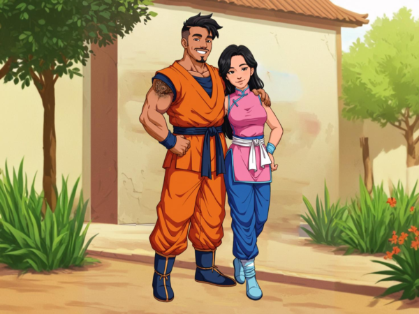 Personalized Saiyan Portrait - Image 2