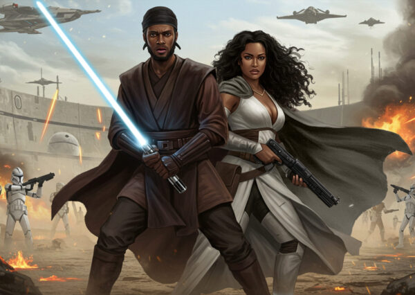 Personalized Jedi Portrait