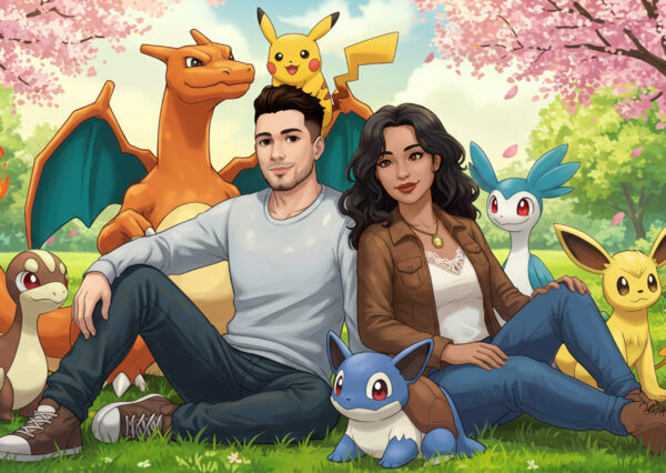 Personalized Pokemon Portrait